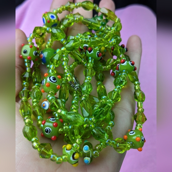 EVC LONG FLAPPER NECKLACE - Picture 13 of 16